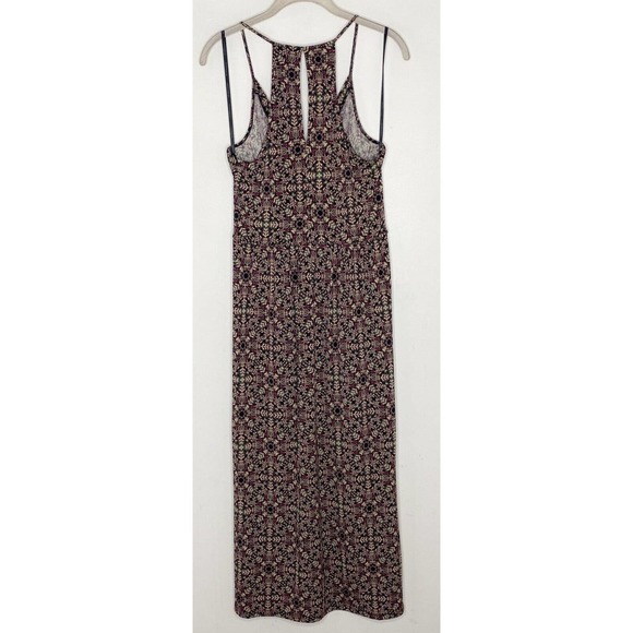BCBGeneration Womens Black Sleeveless Knit Floral Casual Midi Dress Size M New - Picture 7 of 7